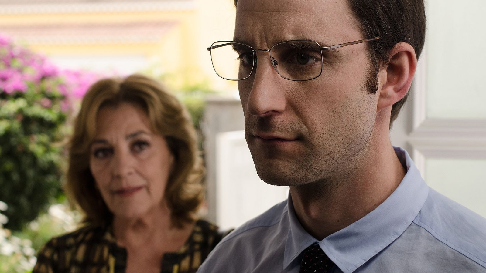 Dani Rovira, protagonista de 'El futuro ya no es lo que era', junto a Carmen Maura.