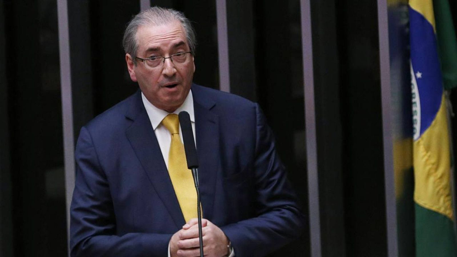 Eduardo Cunha, durante la sesión