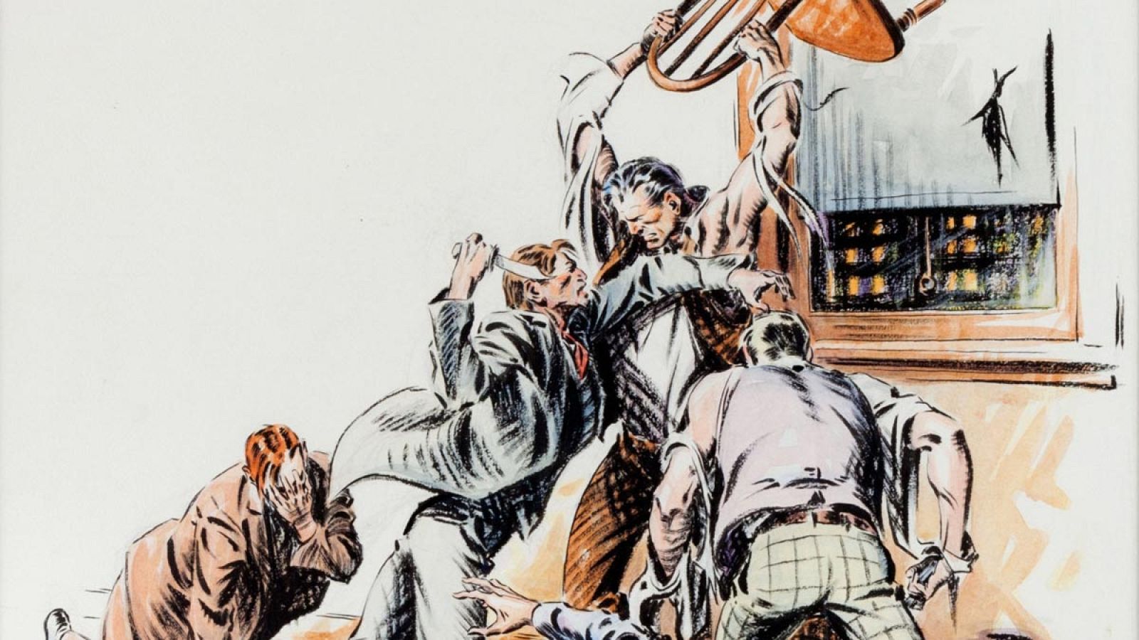 Fragmento de la portada de 'Agente secreto X-9'