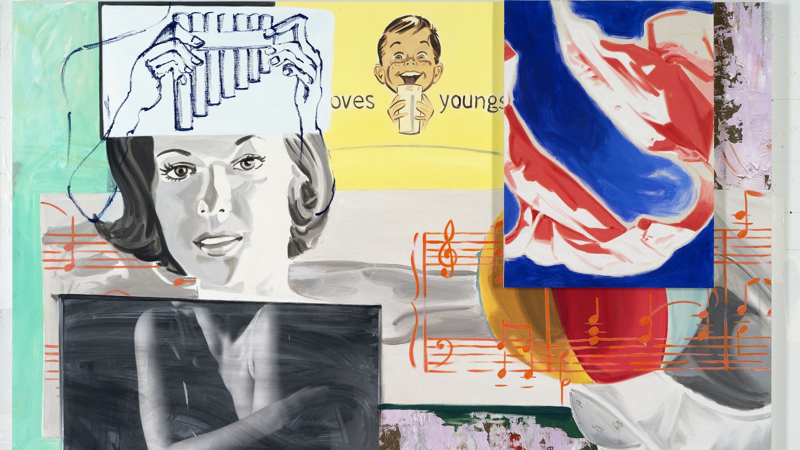 'Odes and Aires', 2014. David Salle.
