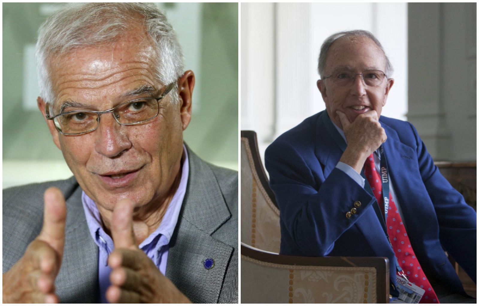 José Borrell y Marcelino Oreja