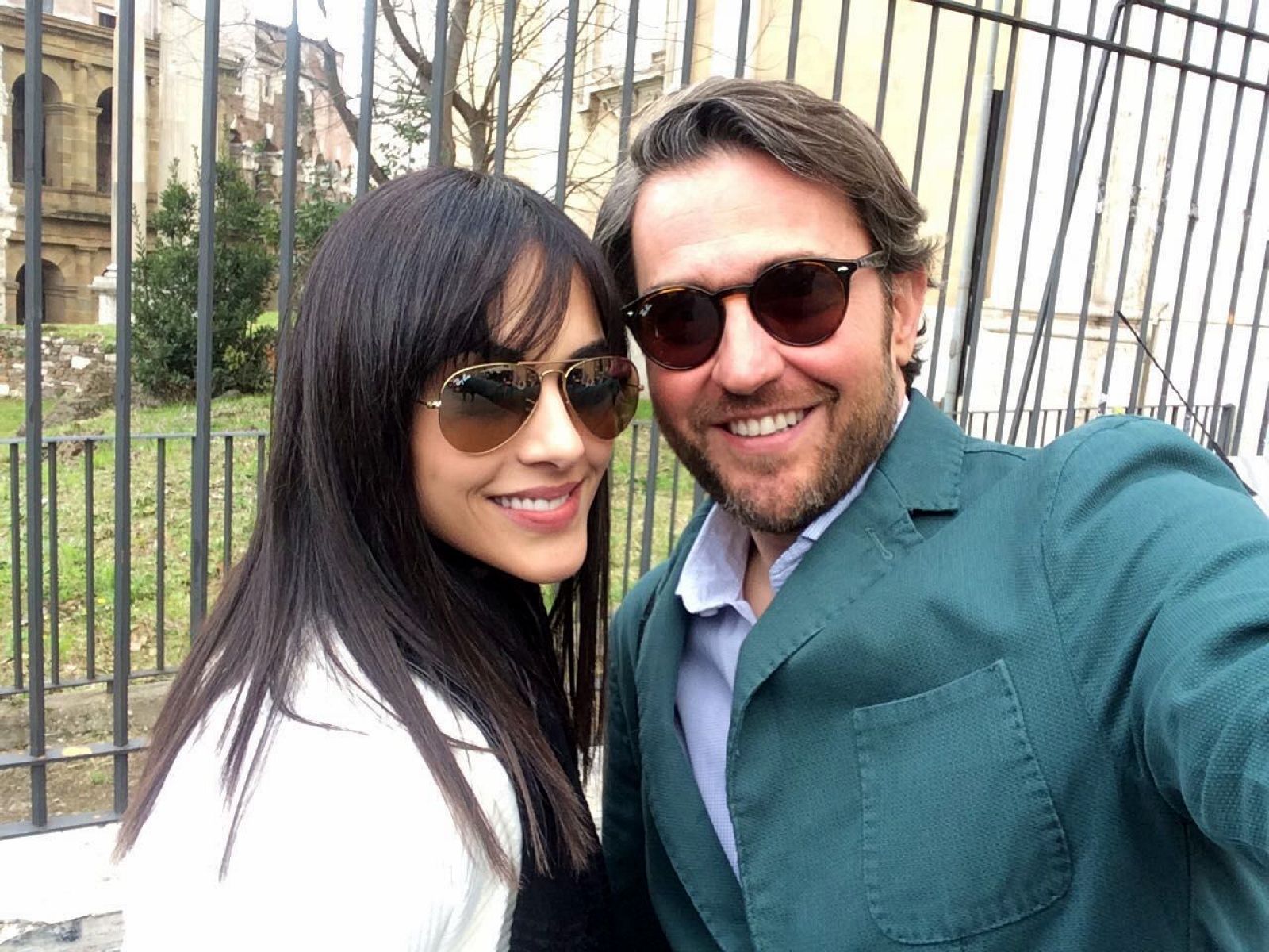 Màxim con Rocio Muñoz, invitad, en busca de rincones cinematográficos