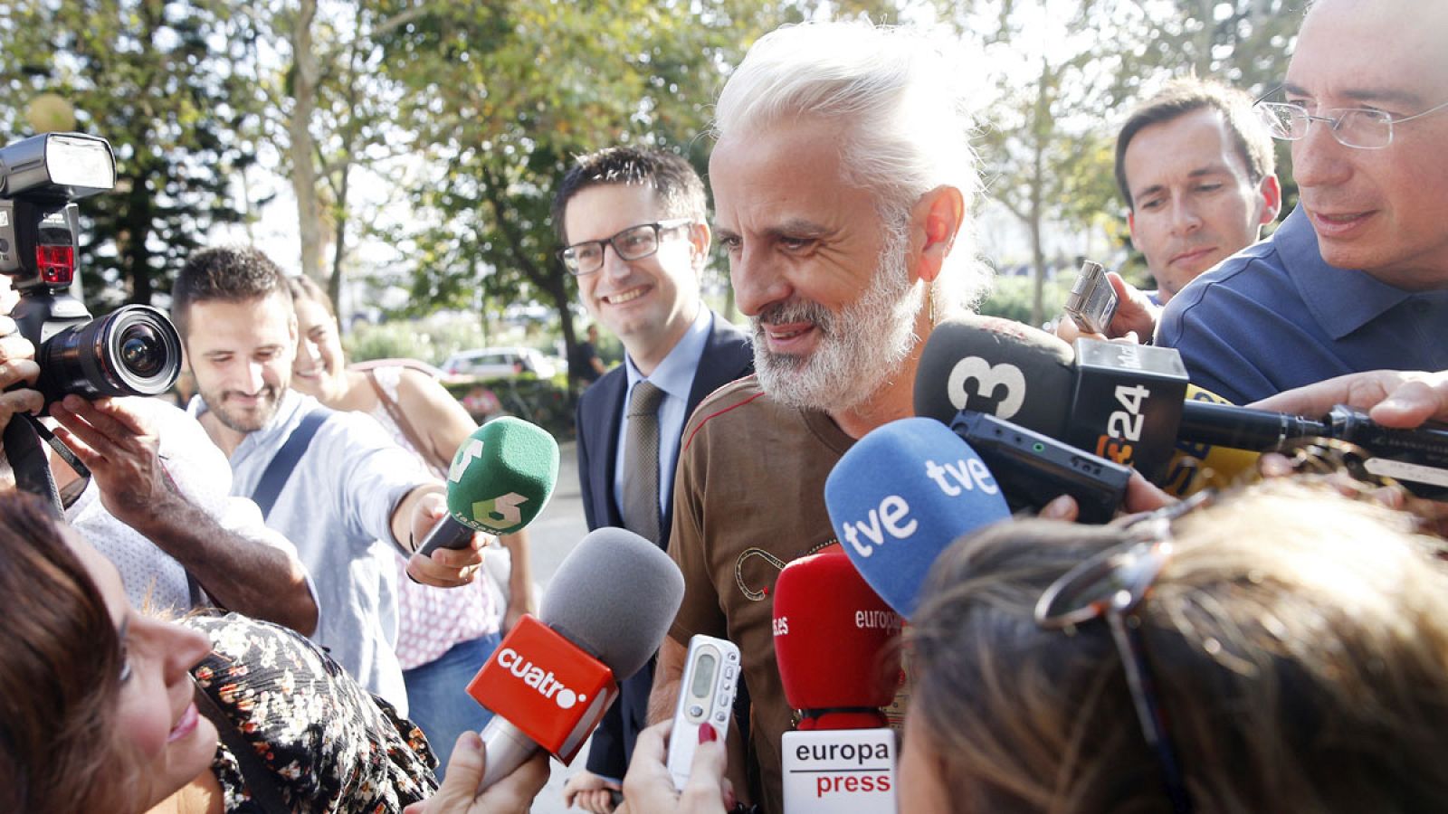 El exgerente de Imelsa Marcos Benavent a su llegada a la Ciudad de la Justicia de Valencia