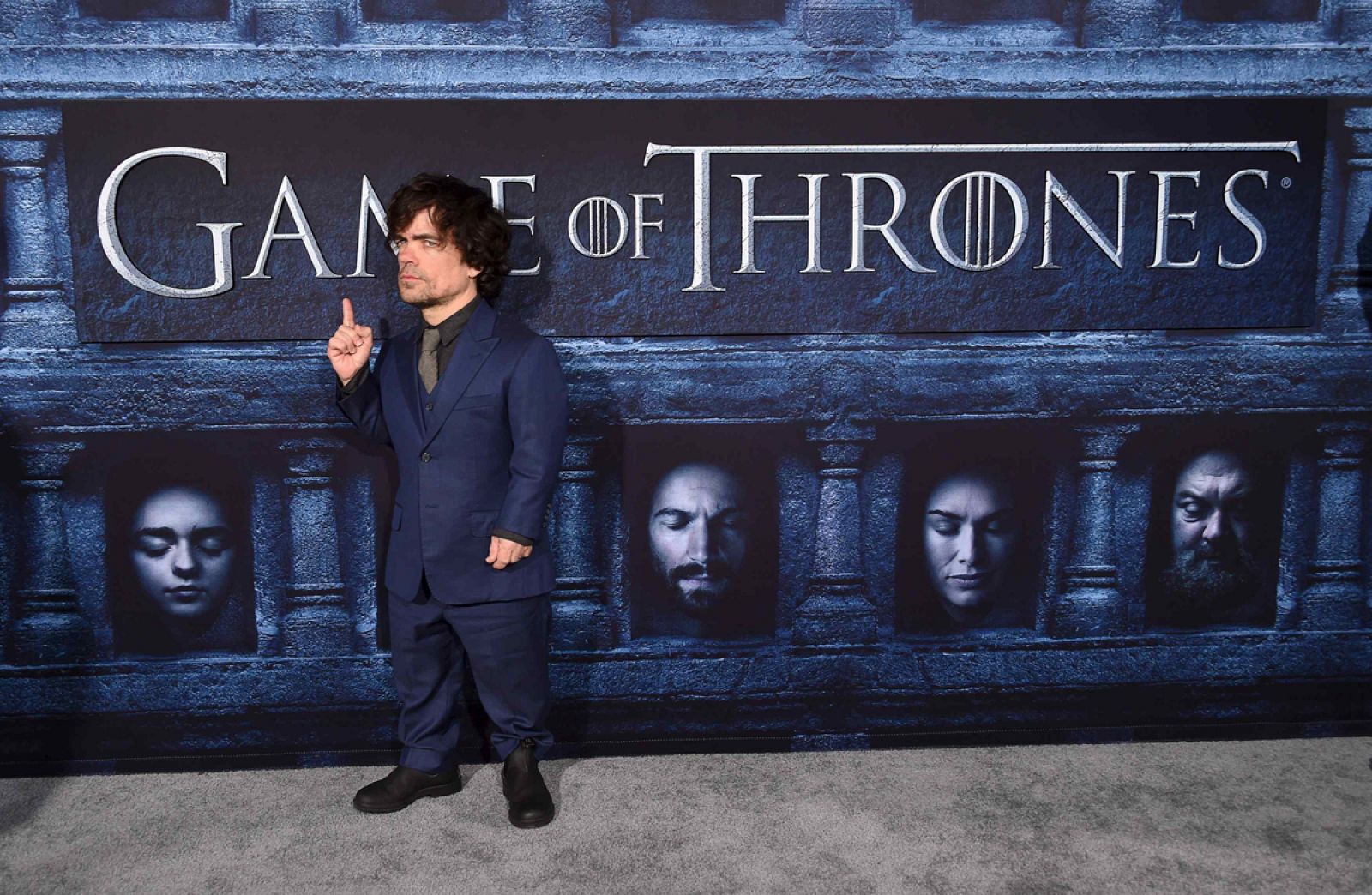 Peter Dinklage, en la premiere de la sexta temporada de 'Juego de Tronos' en Los Angeles