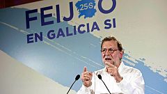 Rajoy llama a la movilización del voto 'popular' para afianzar la mayoría absoluta de las encuestas