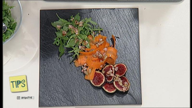 Receta de Ensalada de higos con vinagreta de pipas