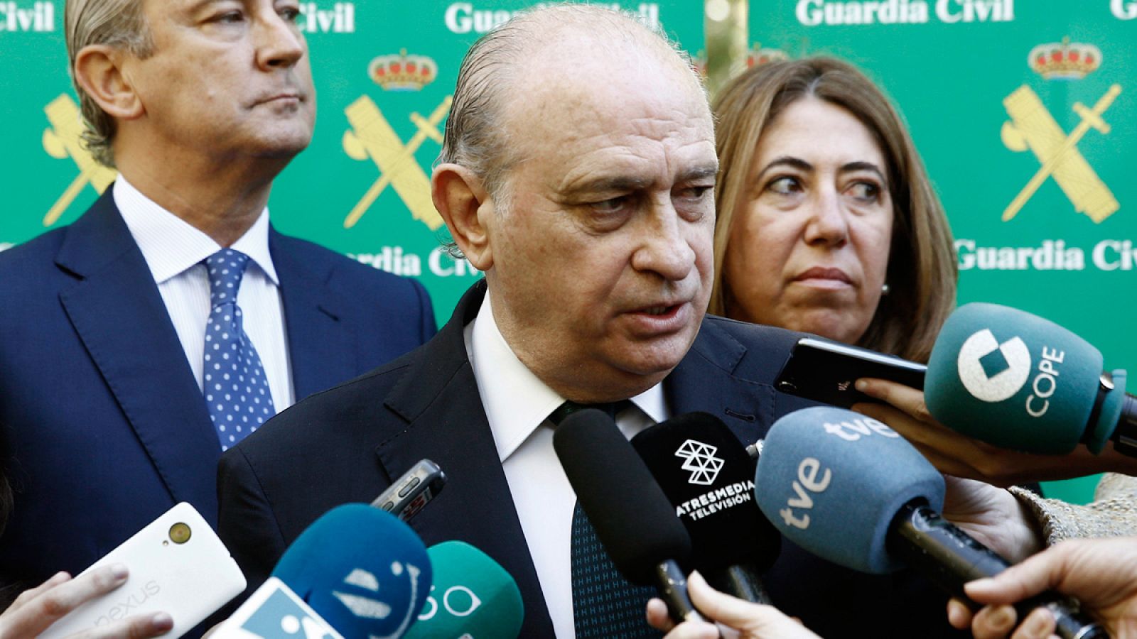 El ministro del Interior, Jorge Fernández Díaz