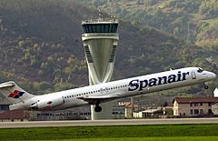El  avión de Barajas pasó su última revisión en enero