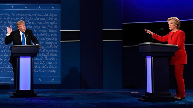 Los mejores momentos del primer debate Trump-Clinton: pasado, correos y machismo