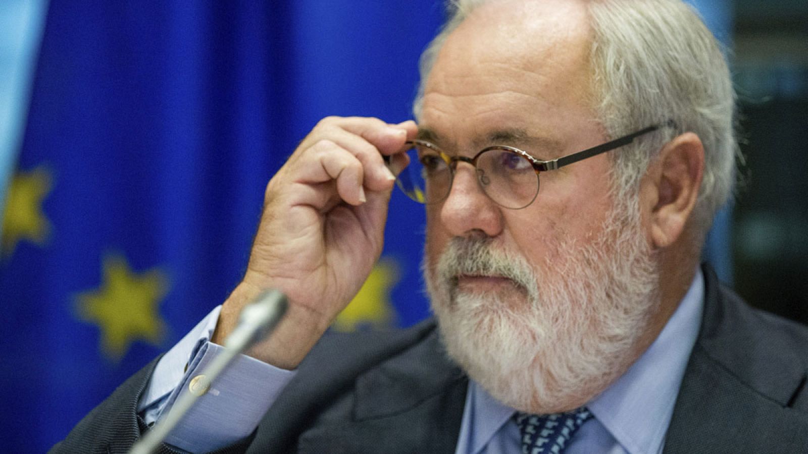 El comisario europeo de Energía, Miguel Arias Cañete