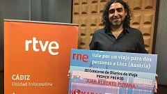 Alberto Puyana, ganador del III Concurso de Diarios de Viaje de 'Nómadas'