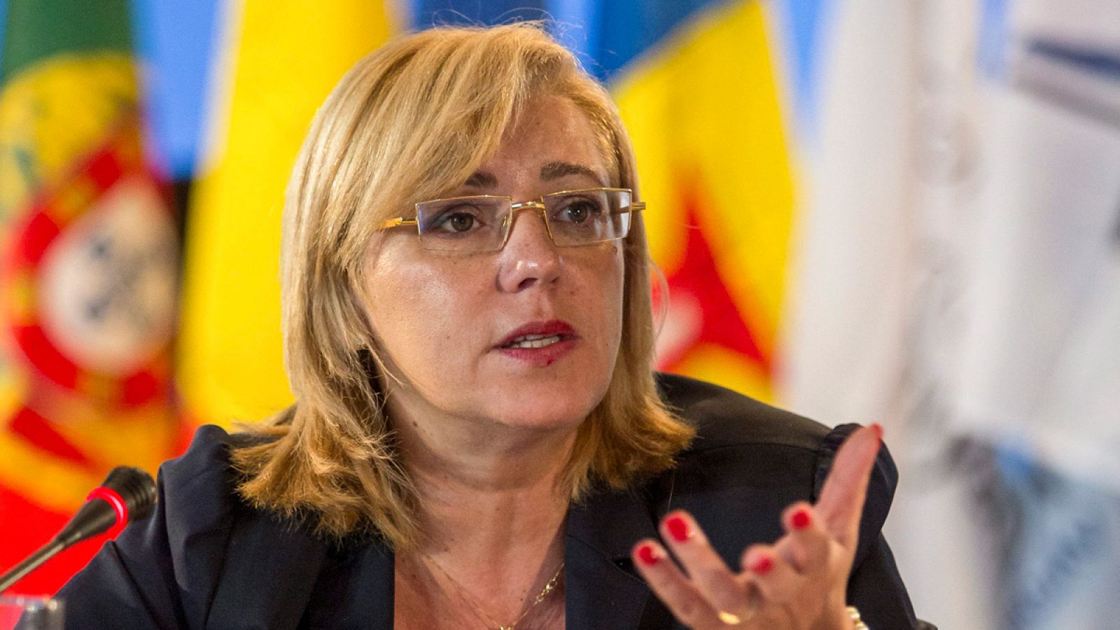 La comisaria europea de Política Regional, Corina Cretu