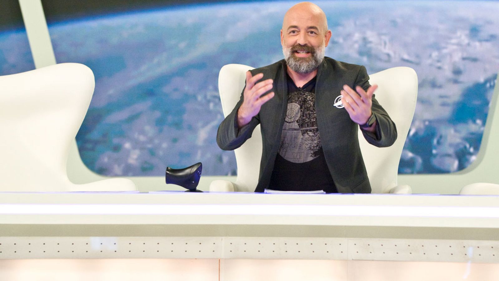 Goyo Jiménez, presentador de 'Órbita Laika. La nueva generación'