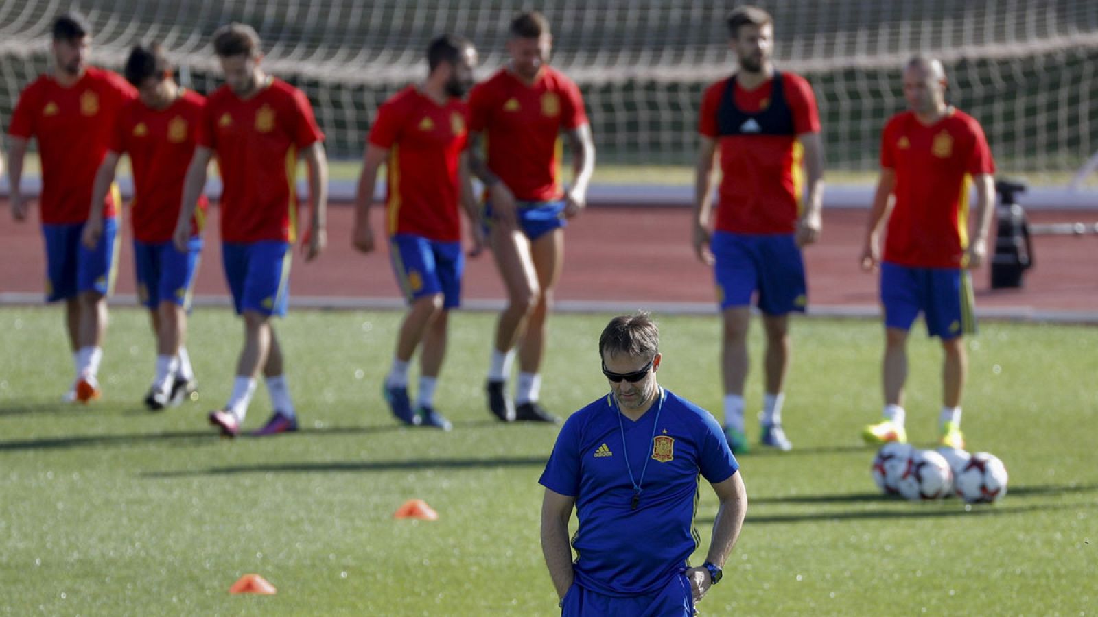 Lopetegui prepara el partido contra Italia y Albania