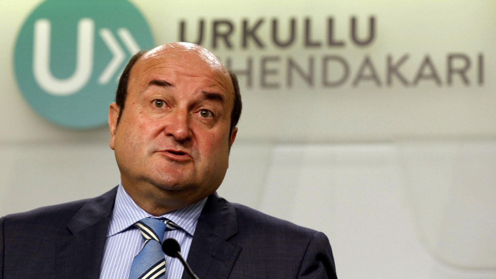 El presidente del PNV, Andoni Ortuzar