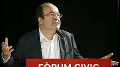 Iceta avisa de que el PSC será "coherente" y votará 'no' a Rajoy