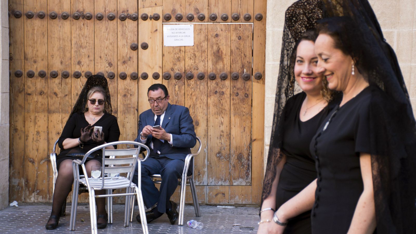 Fotografía de archivo de la Semana Santa en Sevilla.