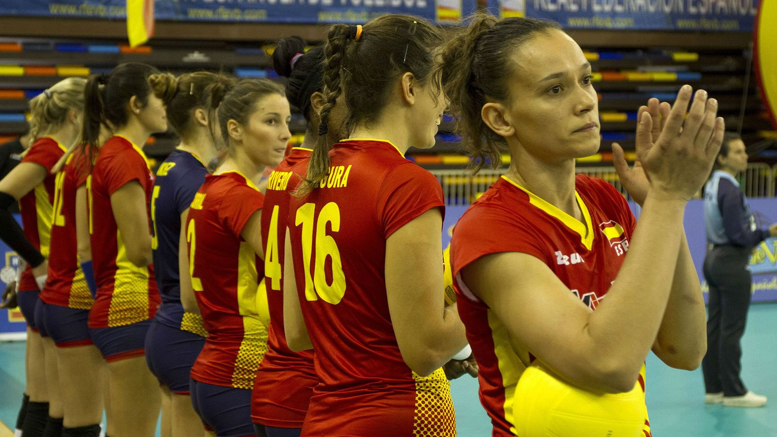 La selección española femenina de voleibol