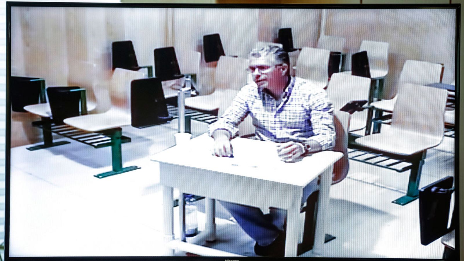 Granados comparece desde la cárcel de Estremera en la comisión de corrupción de la Asamblea de Madrid