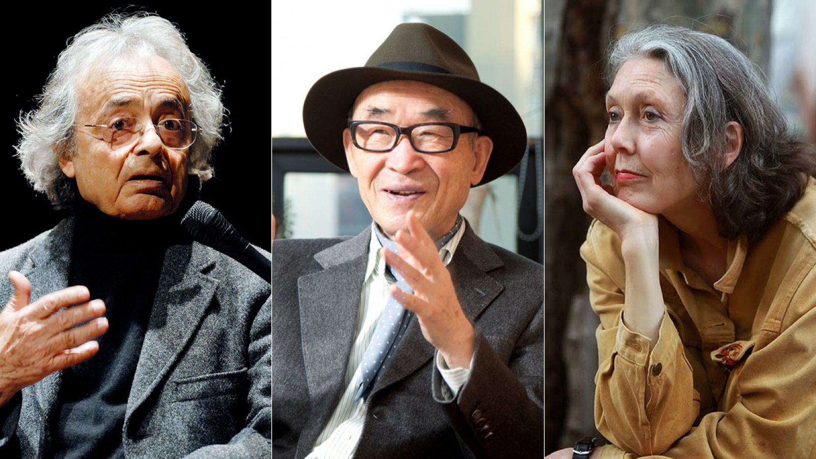 Adonis, Ko Un y Anne Carson