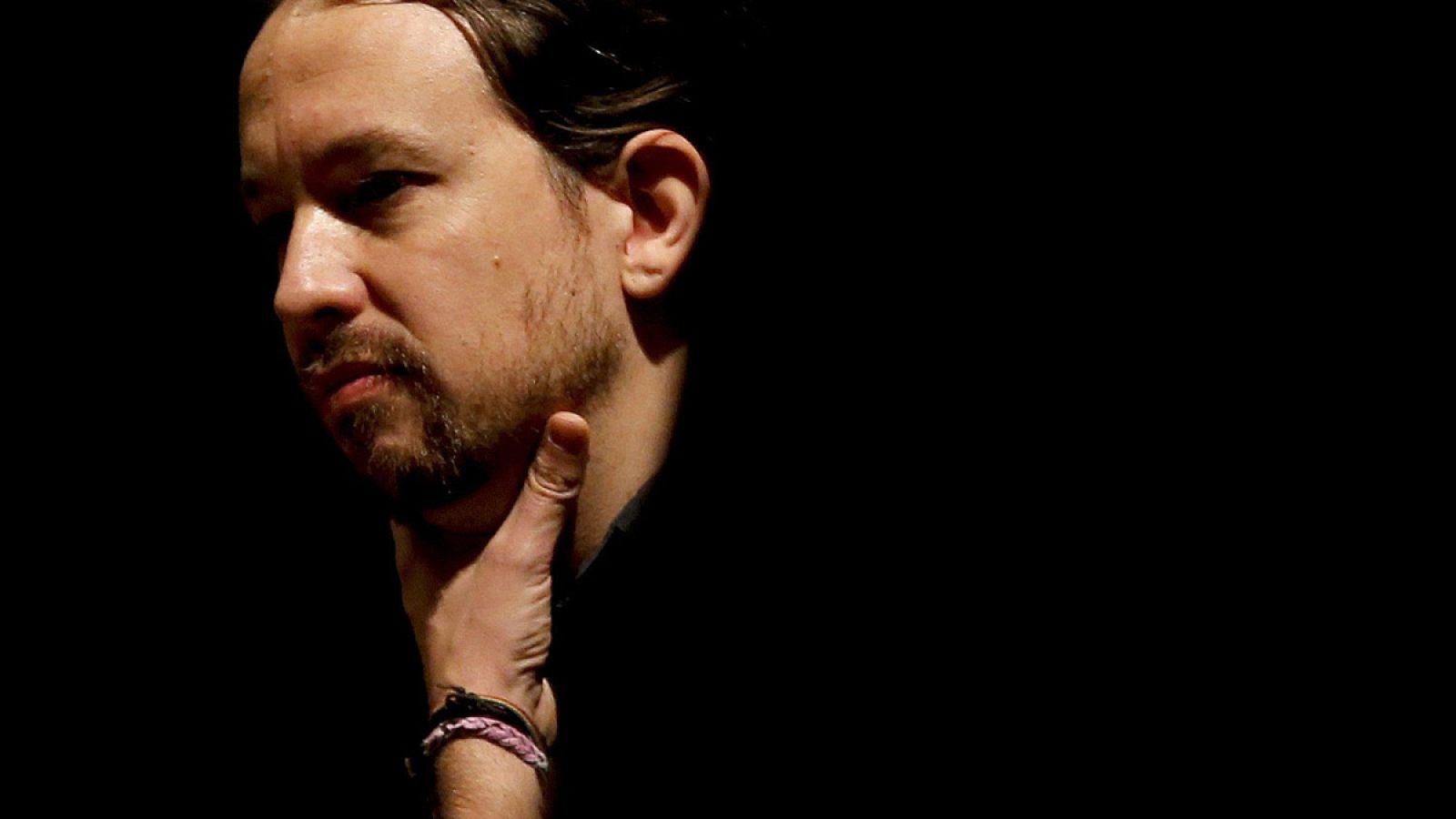 El líder de Podemos, Pablo Iglesias