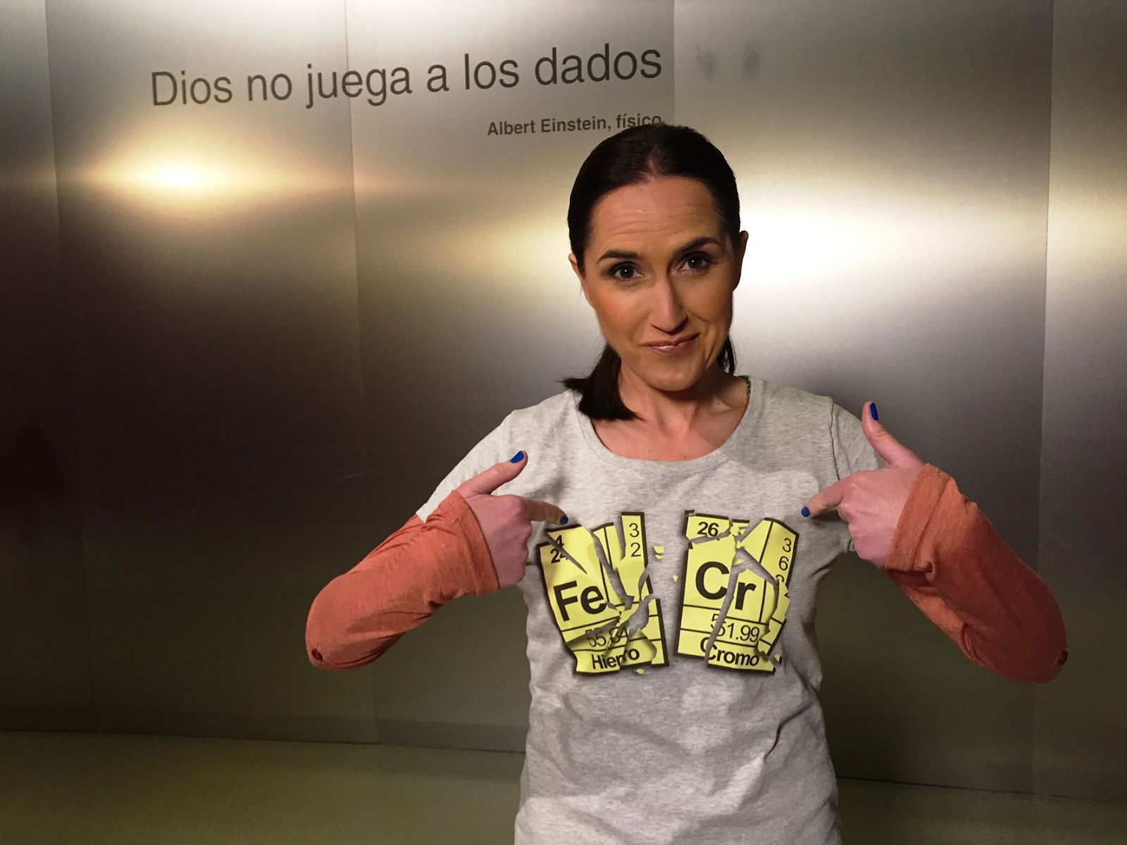 Virginia Díaz presenta esta semana 'I+Dj', un programa de 'Cachitos de hierro y cromo' muy científico