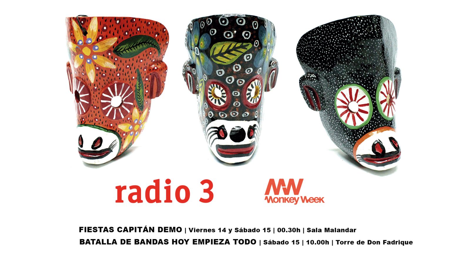Radio 3 en Monkey Week 2016