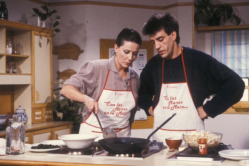 Elena Santonja, el inolvidable rostro de 'Con las manos en la masa'