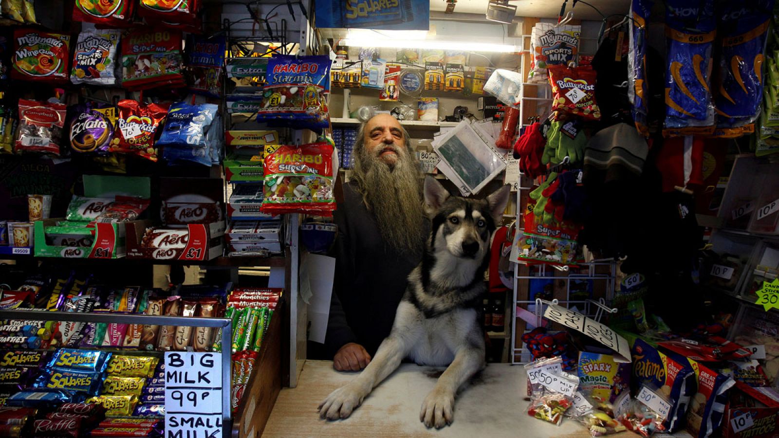 Kiosko situado en Ardglass, Irlanda