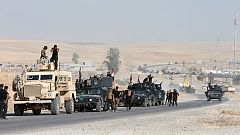 Las tropas kurdas e iraquíes ralentizan su avance en el tercer día de ofensiva para recuperar Mosul