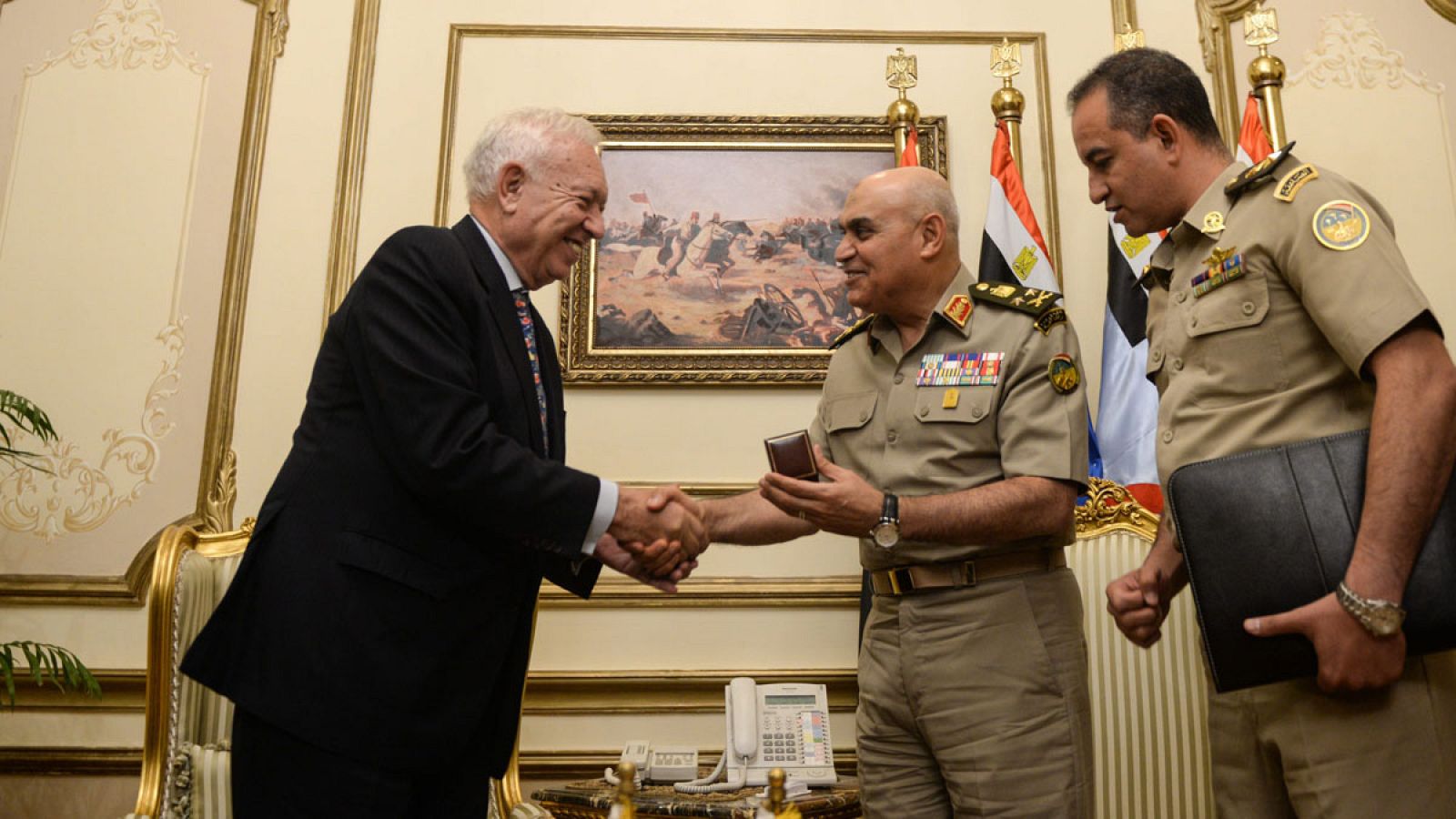 El ministro español de Asuntos Exteriores en funciones, José Manuel García-Margallo