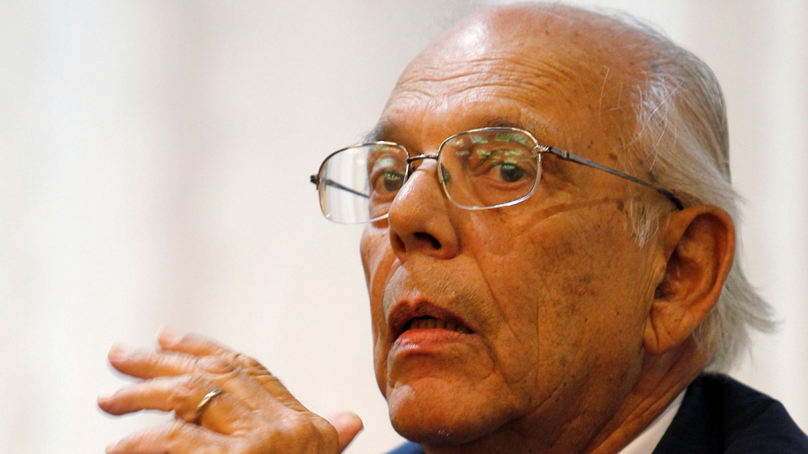 El expresidente de Uruguay, Jorge Batlle, en una imagen de archivo en Montevideo, en abril de 2012.