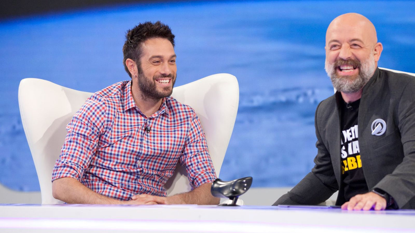 Los humoristas Dani Martínez y Goyo Jiménez, en 'Órbita Laika. La nueva generación'