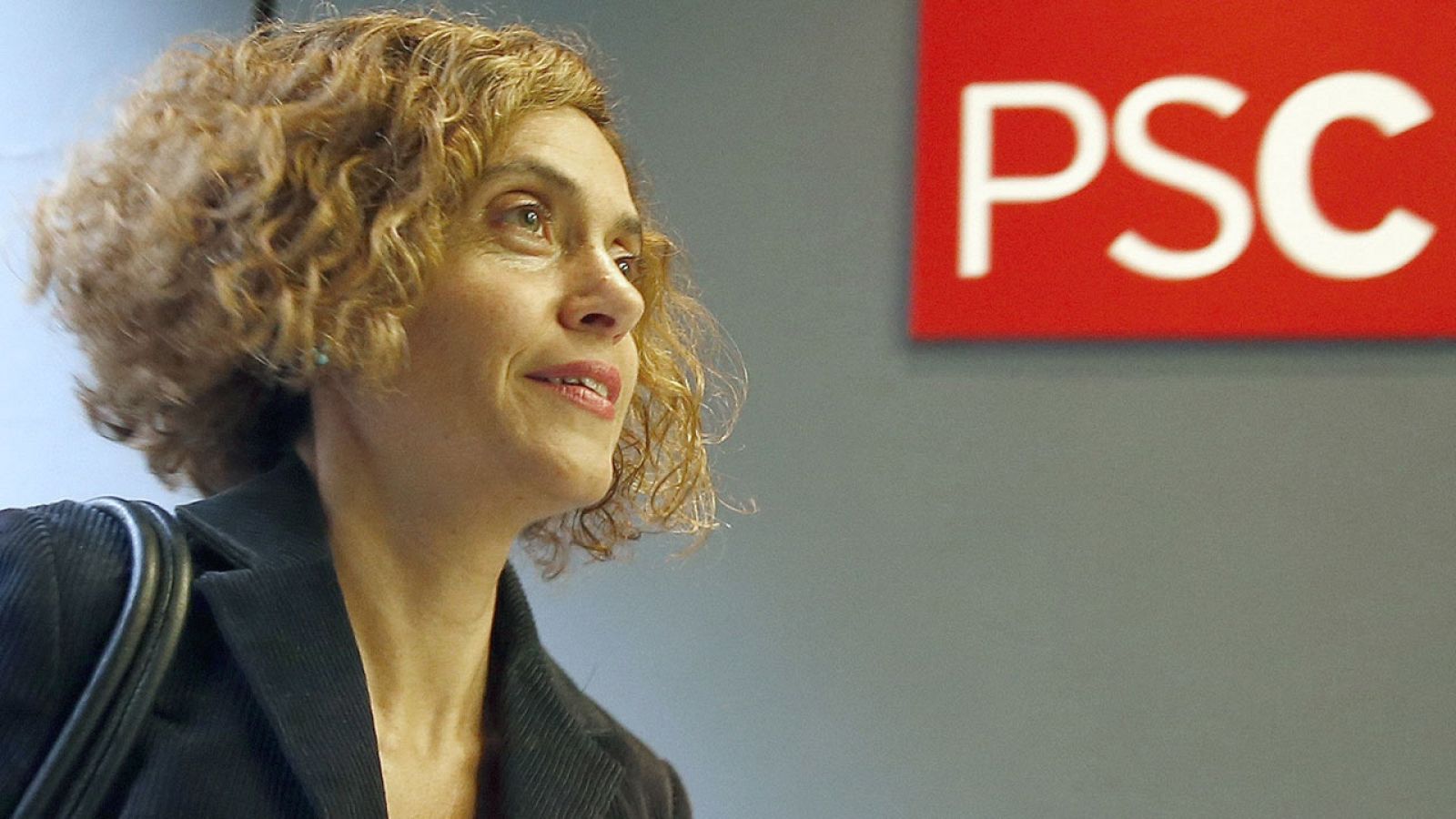 La dirigente del PSC, Meritxell Batet, a su llegada a la reunión del Consell Nacional