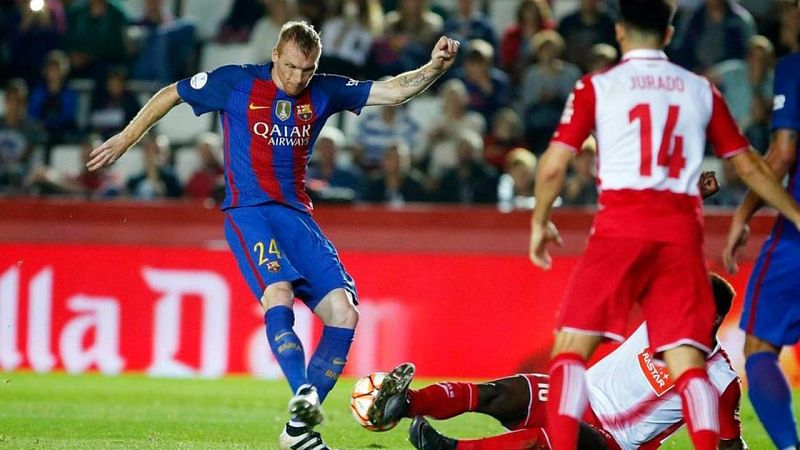 Mathieu estará tres semanas de baja por una lesión en el sóleo