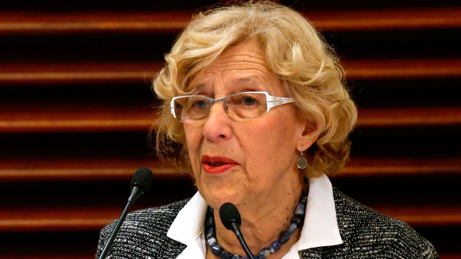 La alcaldesa de Madrid, Manuela Carmena