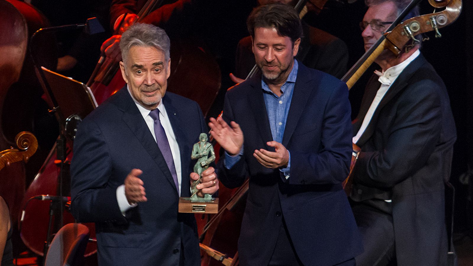 Howard Shore recibe el premio Fimucité en el Auditorio de Tenerife