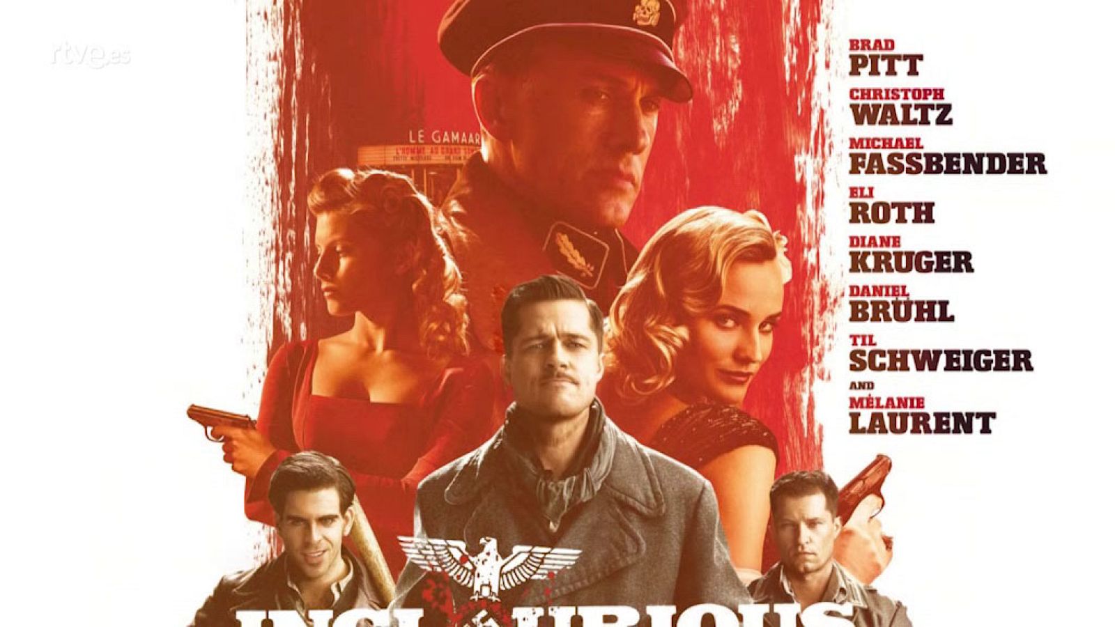 Destinos de película. Cartel "Malditos bastardos"