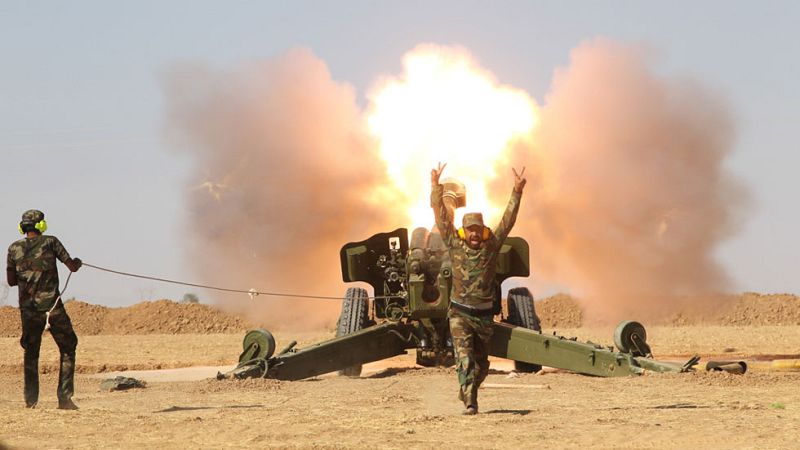 La milicia chií Multitud Popular se une a la batalla de Mosul contra el Estado Islámico