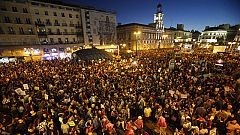 Miles de personas "rodean el Congreso" en contra de la investidura de Rajoy