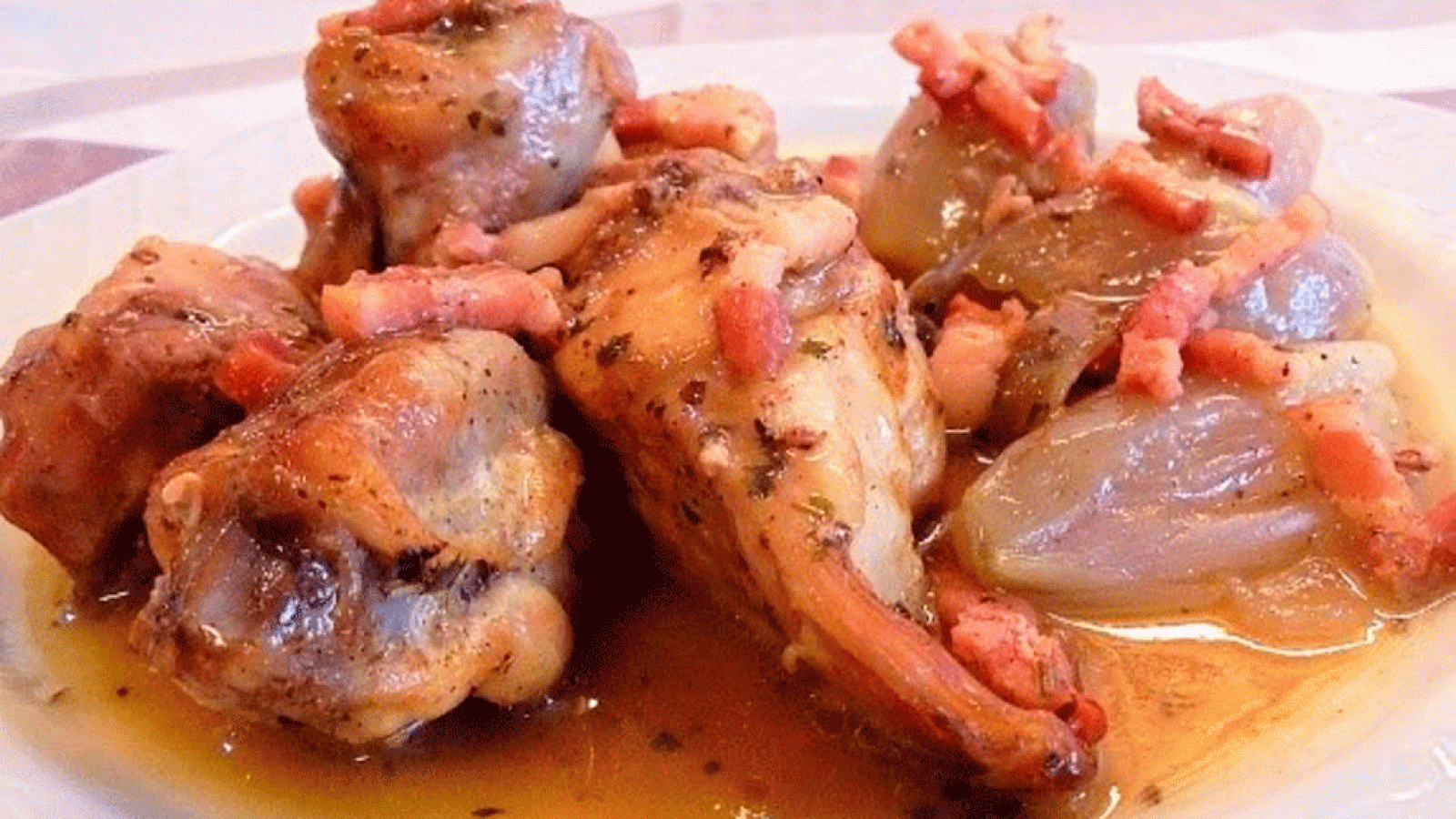 Foto de mojete de conejo