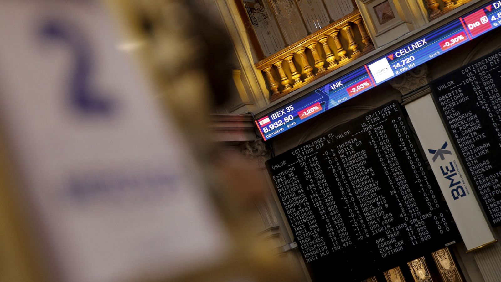 La caída de la Bolsa este miércoles es la mayor registrada en tres meses