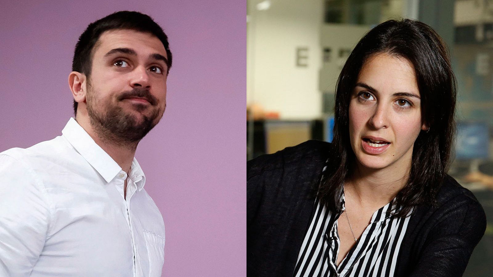 Ramón Espinar y Rita Maestre