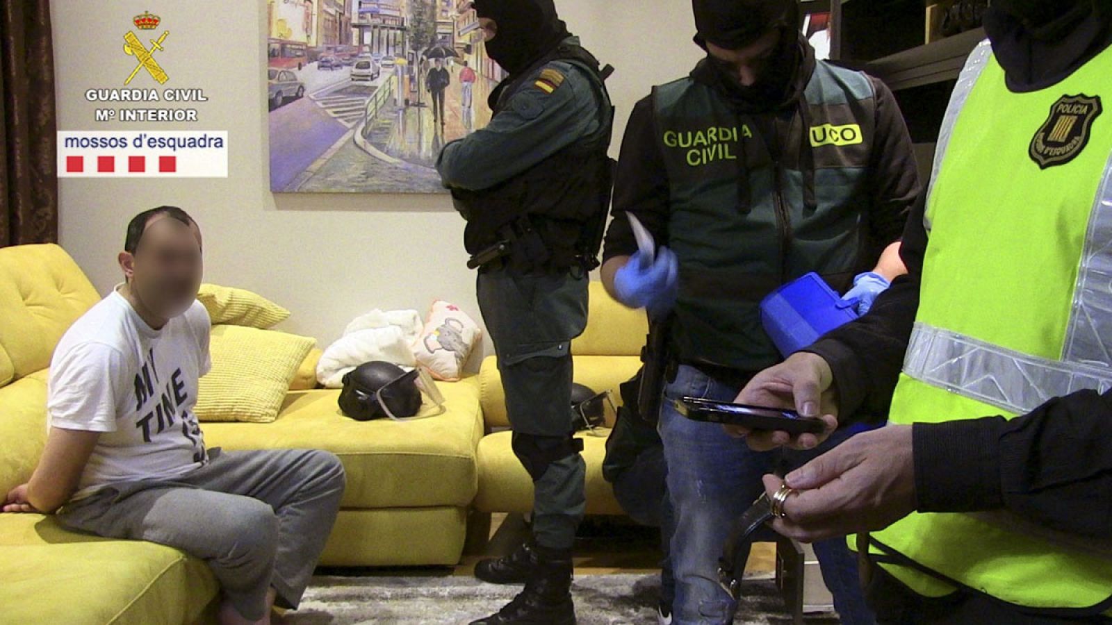 Operación para desarticular una organización dedicada al robo de cajas fuertes de empresas