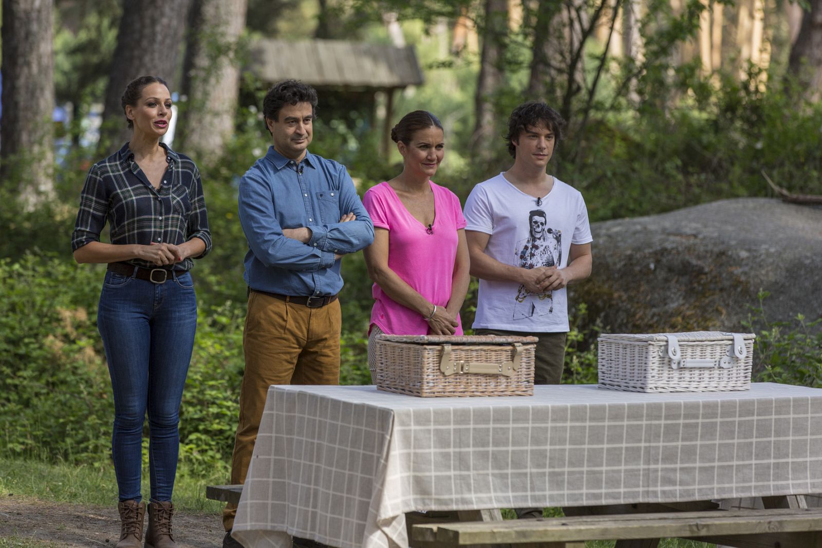 Jurado de 'MasterChef Celebrity' con Eva