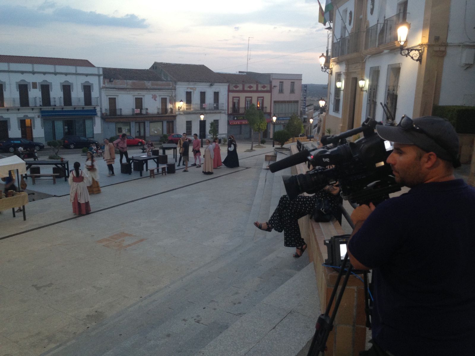 'La mitad invisible' rodaje de 'Fuenteovejuna'