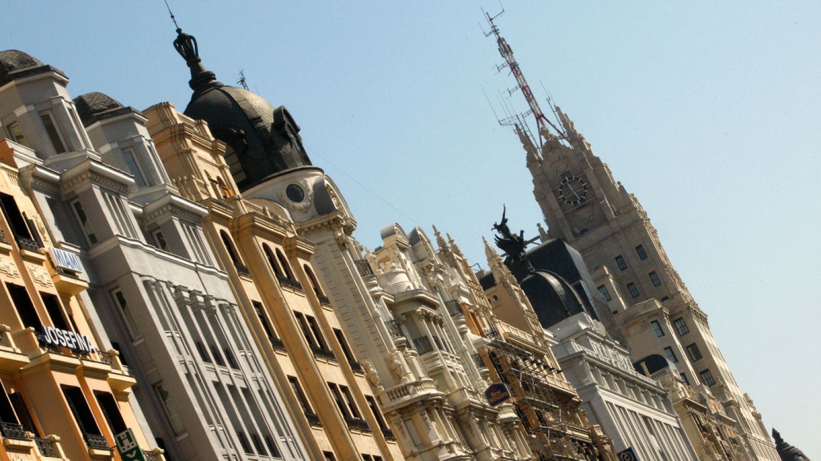 Edificio de Telefónica en la calle Gran Vía