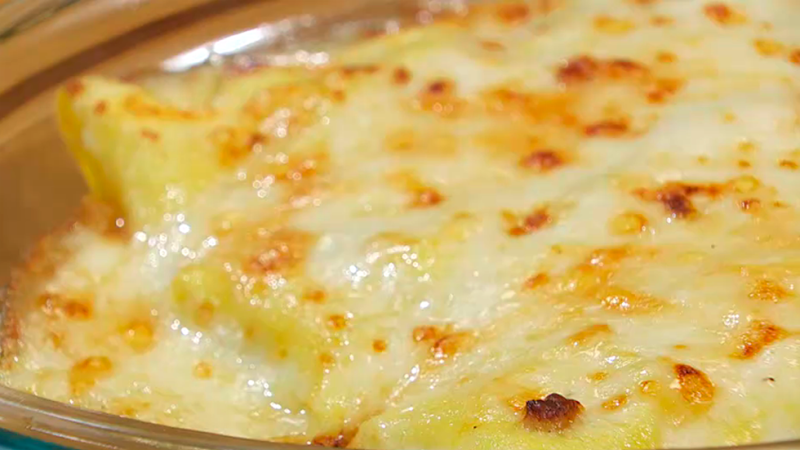 Receta de canelones de merluza 