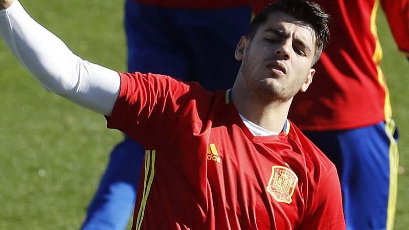 Morata: "Es una pena lo de Diego Costa"