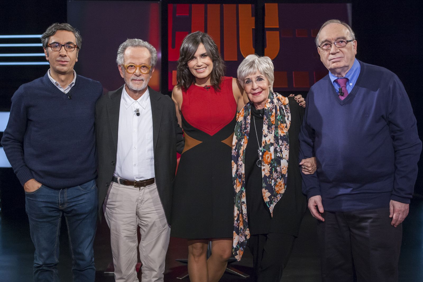 Los participantes en el coloquio